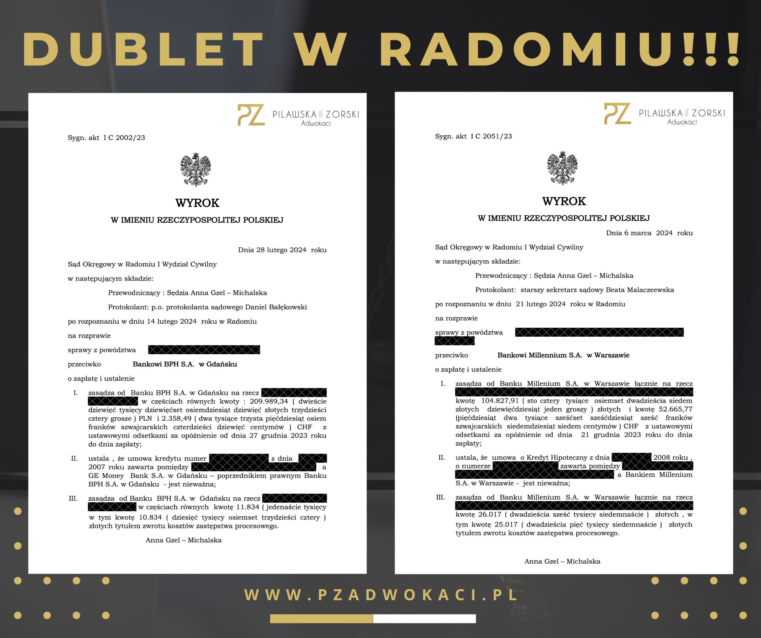 dublet w Radomiu